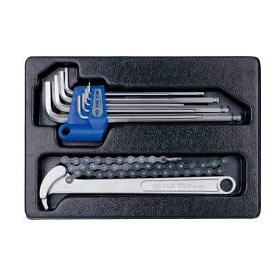 Набір інструментів KING TONY шестигранників Г-подібних та зйомник масляних фільтрів (9-20110MR)