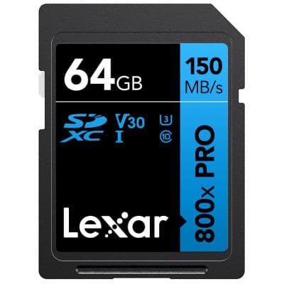 Карта пам'яті Lexar 64GB SDXC class 10 UHS-I (LSD0800P064G-BNNNG)