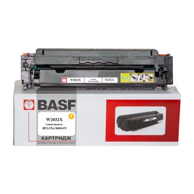 Картридж BASF HP LJ Pro M454/479 6000 ст. Yellow W2032X (BASF-KT-W2032X)