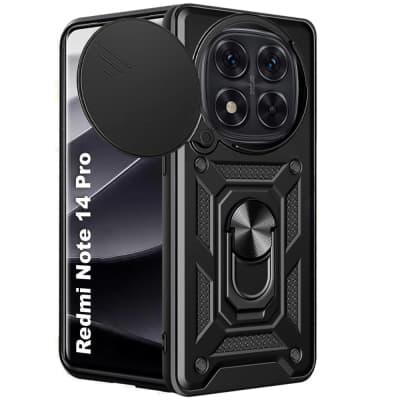 Чохол до мобільного телефона BeCover Military Xiaomi Redmi Note 14 Pro 5G Black (712869)