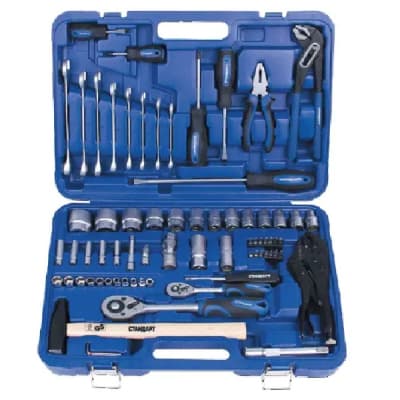 Набір інструментів Стандарт комбінований, кейс, 72шт. (ST-0072)