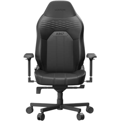 Крісло ігрове Hator Arc 3 L PU Black (HTC3400L)