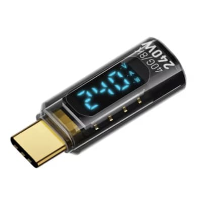 Перехідник USB-C M to USB-C F 40Gbps 240W 8K with display XoKo (AC-240TCС)