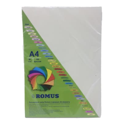 Папір Romus A4 80 г/м2 100sh Ivory (R51420)