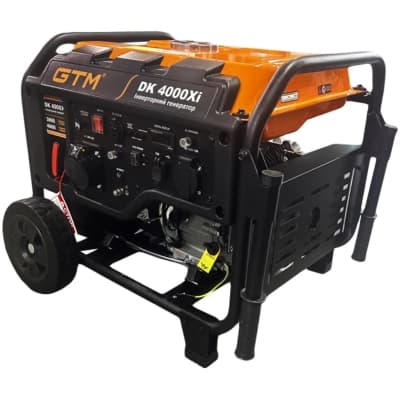 Генератор GTM інверторний DK4000Xi, 3,8kW ном. потужн., 230В, 50Гц, Ручн.Старт (DK4000Xi)