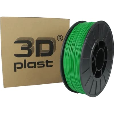 Пластик для 3D-принтера 3Dplast PLA 1.75мм, 0.85кг, transparently-green (3DPLA17508CGR)
