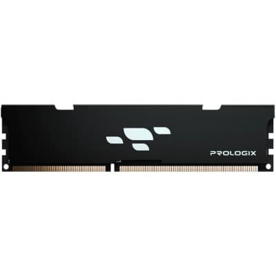 Модуль пам'яті для комп'ютера DDR4 16GB 3200 MHz Black Prologix (PRO16GB3200B4)