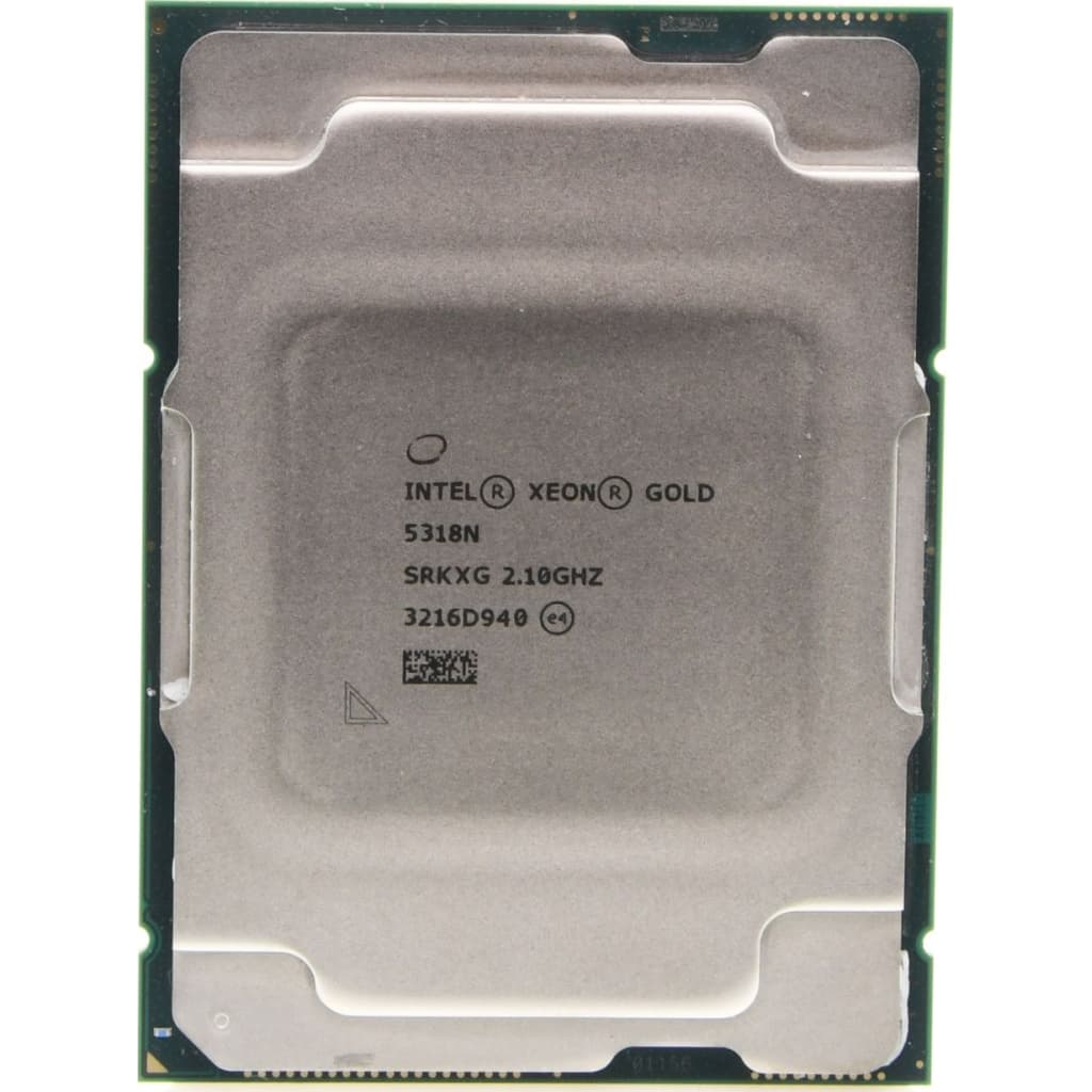 Процесор серверний Dell Xeon Gold 5318N 2.1G, 24C/48T, 11.2GT/s, 36M Cache, Turbo, HT (150W) (338-CCDI)