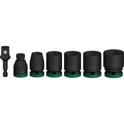 Набір торцевих головок Bosch Pro Impact Socket Standard Set 1/2" 13-24 мм (2.608.003.032)