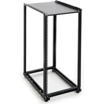 Стойка двухрамна 32U 19" регульована глибина 400-750 Hypernet (US-ORDR-32U-R-BLACK)