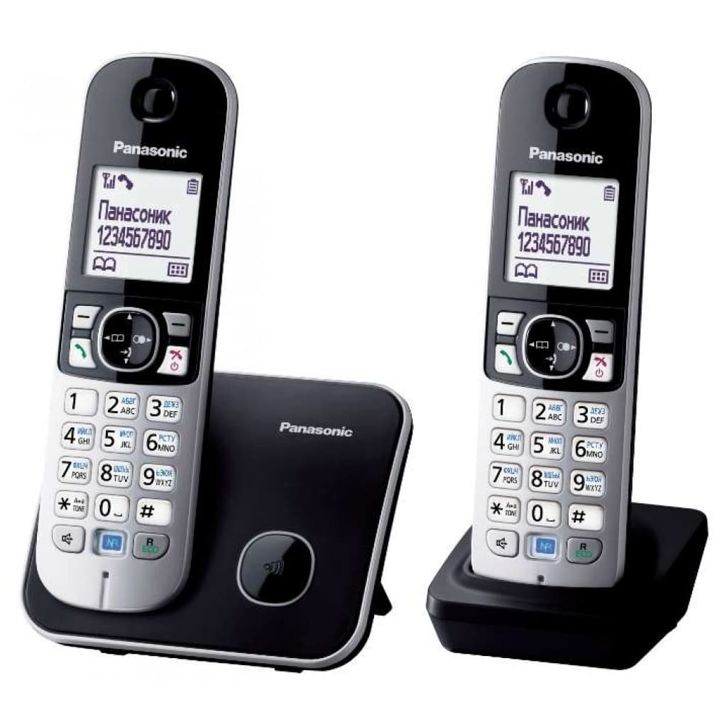Телефон DECT Panasonic KX-TG6812UAB