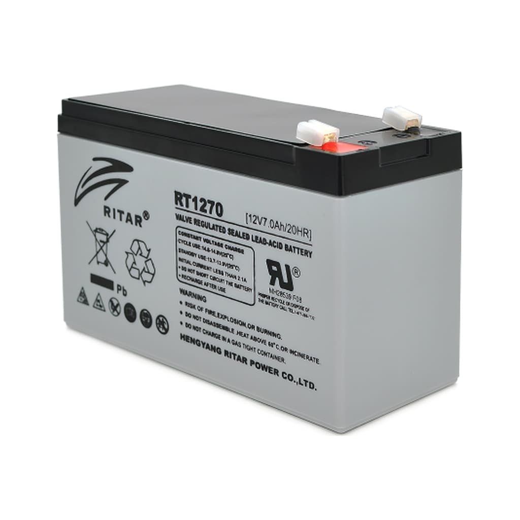 Батарея до ДБЖ Ritar AGM RT1270, 12V-7Ah (RT1270)