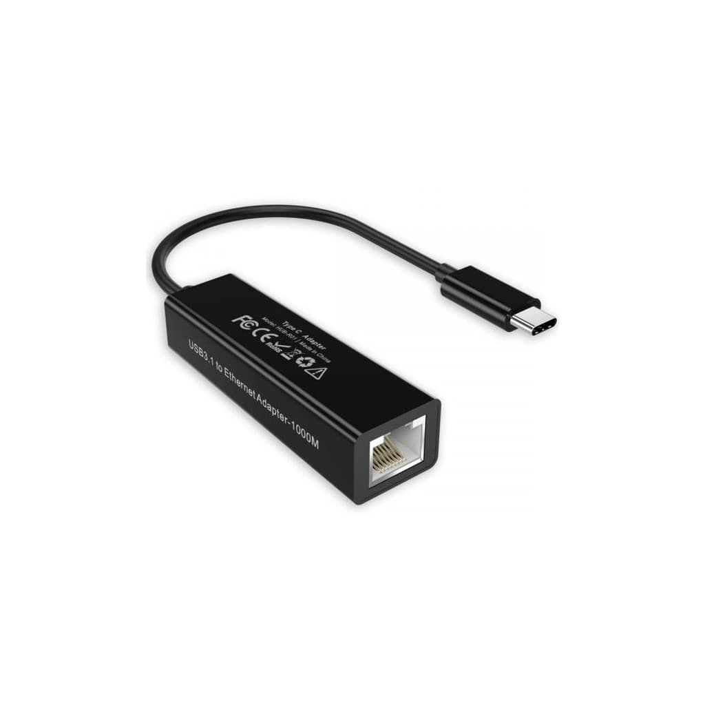 Адаптер USB-C to RJ45 Ethernet 1000Mbps Choetech (HUB-R01)