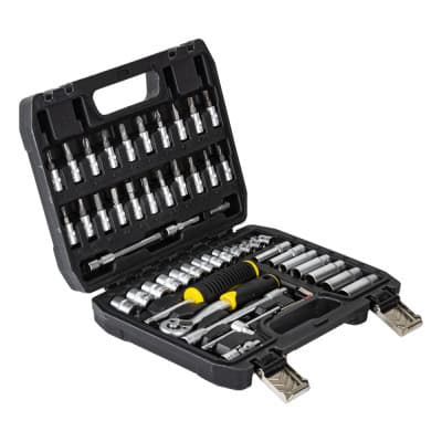 Набір інструментів Sigma насадок торцевих та біт 1/4" 53шт CrV (6003521)