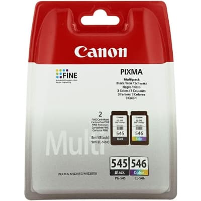 Картридж Canon PG-545/CL-546 Multipack BK+Color, Blister (8287B005)