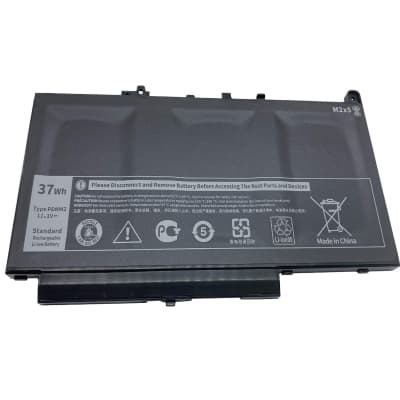 Акумулятор до ноутбука Dell Latitude E7470 PDNM2, 37Wh (3166mAh), 3cell, 11.1V, Li-ion AlSoft (A71025)