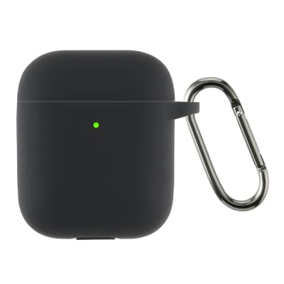 Чохол для навушників Armorstandart Ultrathin Silicone Case With Hook для Apple AirPods 2 Black (ARM59679)