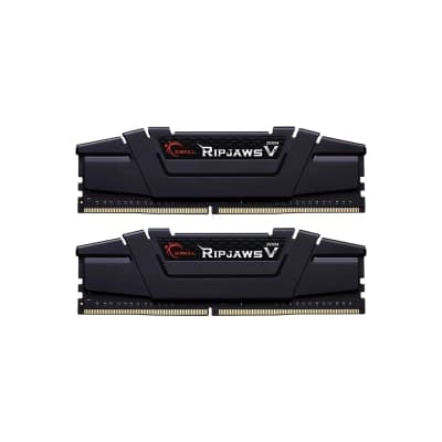 Модуль пам'яті для комп'ютера DDR4 64GB (2x32GB) 3600 MHz Ripjaws V G.Skill (F4-3600C16D-64GVK)