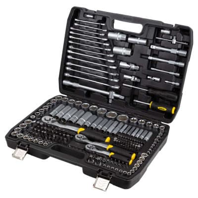 Набір інструментів Sigma насадок торцевих та біт 1/4", 3/8", 1/2" 216шт CrV (6003841)