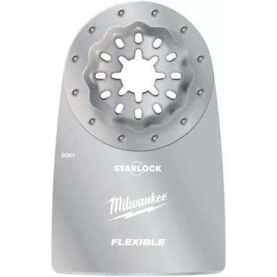 Полотно Milwaukee шкребок гнучкий STARLOCK для реноватора, 52x37мм (48906061)