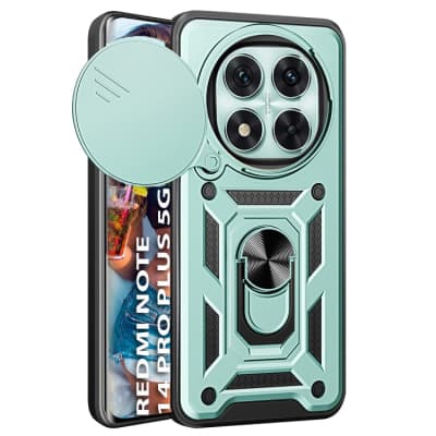 Чохол до мобільного телефона BeCover Military Xiaomi Redmi Note 14 Pro Plus 5G Dark Green (712872)