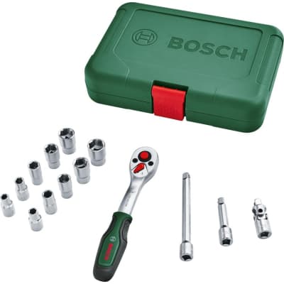 Набір інструментів Bosch 1/4", 14шт, кейс (1.600.A02.BY0)