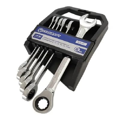 Ключ Стандарт комбінований тріскачковий 8-17мм 6шт. (NGW6ST)