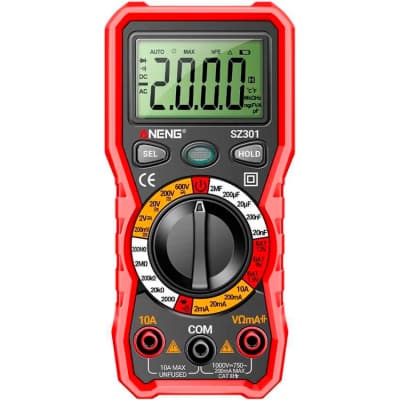 Цифровий мультиметр ANENG SZ301, V, A, R, C (SZ301)