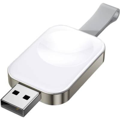 Зарядний пристрій Essager Wireless charger for smart watch USB white (EWXA-YB02-Z)
