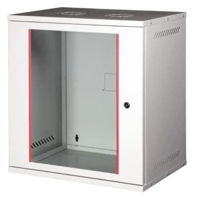 Шафа настінна Hypernet 12U 19" 542x400 розбірна Security Box (SB-40-12U-FLAT)