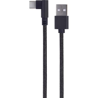 Дата кабель USB 2.0 AM to USB-C 0.2m corner Cablexpert (CC-USB2-AMCML-0.2M)