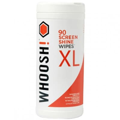 Серветки Whoosh! Screen Shine 90 WIPES XL + 1microfiber 14х14cm (1FG90WP)