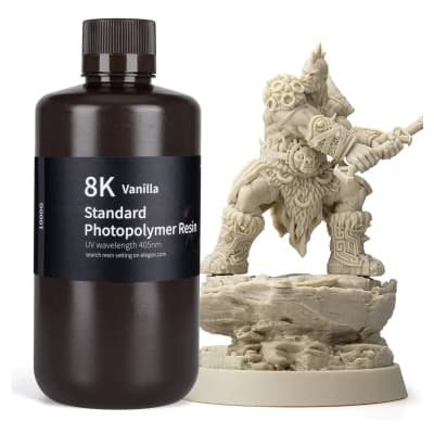 Фотополімерна смола ELEGOO Resin, Standard 8K 1кг, vanilla (50.103.0130)