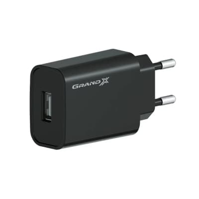 Зарядний пристрій Grand-X Quick Charge QС3.0 3.6V-6.5V 3A, 6.5V-9V 2A, 9V-12V 1.5A USB (CH-550B)