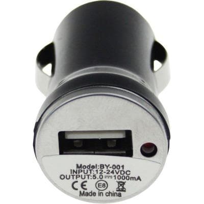 Зарядний пристрій Toto TZZ-54 Car charger 1USB 1A Black (F_52814)