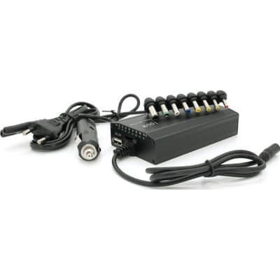 Блок живлення до ноутбуку Voltronic 100W Universal + Auto(12V), ручн. регулювання, 8 роз'ємів (02527 / YT-YBB/100W)