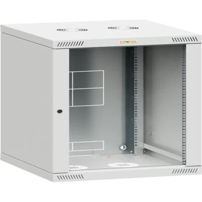 Шафа настінна Conteg 6U 19" глибина 450мм, розібрана, RAL7035 (RQN-U-06-60/45)