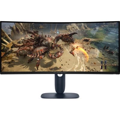 Монiтор Dell 34" AW3425DWM (210-BQWL) VA Black Curved 180Hz