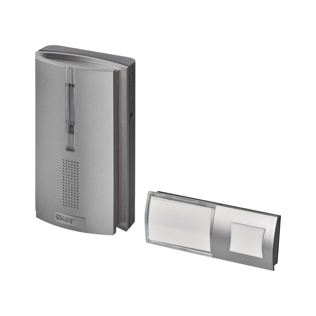 Дверний дзвінок EMOS бездротовий P5763 3x AA (120м) з функцією ретрансляції (P5763)