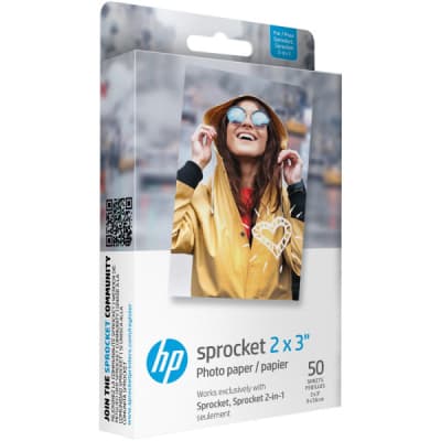 Фотопапір HP Zink 2x3" Sprocket, glossy, self-adhesive, 50sh (HPIZ2X350)