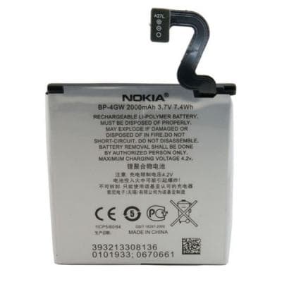 Акумуляторна батарея Nokia BP-4GW, Lumia 920 (Original, 2000 mAh) (BMN6404)