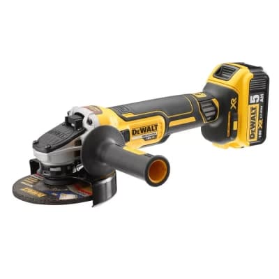 Шліфувальна машина DeWALT 18В XR Li-lon, 2x5Ah, 125 мм, 9000 об/хв (DCG405P2)