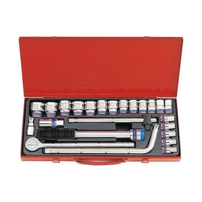 Набір інструментів KING TONY 1/2" 24 шт. 12-гранних (4024MR)