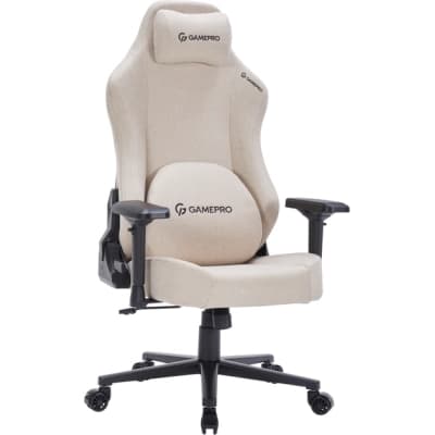 Крісло ігрове GamePro FGC750G Size L Fabric Beige (FGC750G)