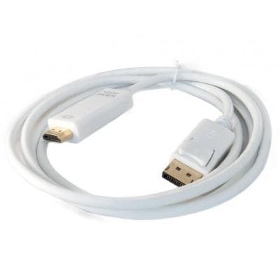 Кабель мультимедійний DisplayPort M to HDMI M 2.0m 4K Extradigital (KBH1747)