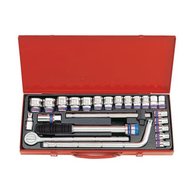 Набір інструментів KING TONY 1/2" 24 шт. шестигранних (4524MR)