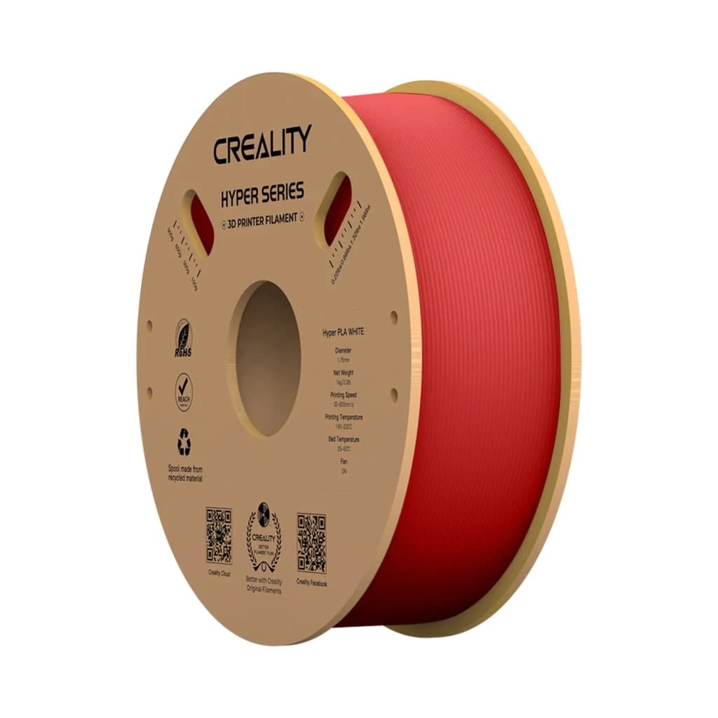 Пластик для 3D-принтера Creality PLA Hyper 1кг, 1.75мм, red (3301010342)