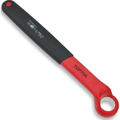 Ключ Toptul накидний ізольований односторонній (кут 75°) 24мм, 225мм (AAAW2424V4)