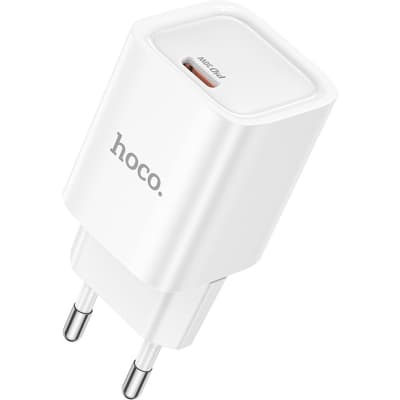 Зарядний пристрій HOCO C148A Charm USB-C PD30W White (6942007630306)