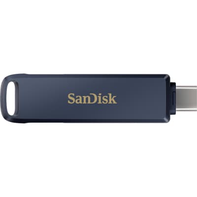 USB флеш накопичувач SanDisk 128GB Phone Drive for iPhone Metallic Sky Lightning/Type-C U (SDIXD0N-128G-GN6NE)